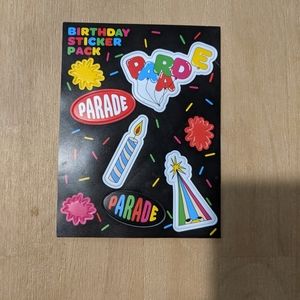 Birthday Stickers